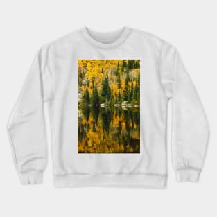 Autumn Reflections at Bear Lake Crewneck Sweatshirt